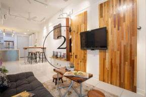 Infinity pool Sutera Avenue suite 2BR Free Wifi-Netflix-Parking